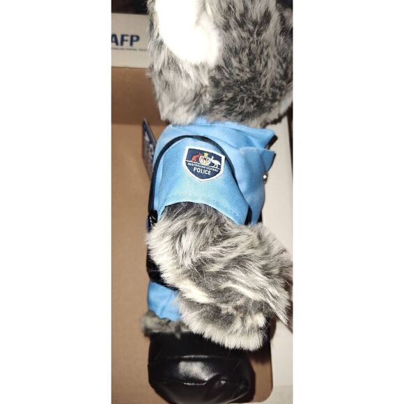 AFP AUSTRALIAN FEDERAL POLICE 100 YEAR ANNIVERSARY 2017 KOALA POLICE WOMAN 38cm - Picture 9 of 12